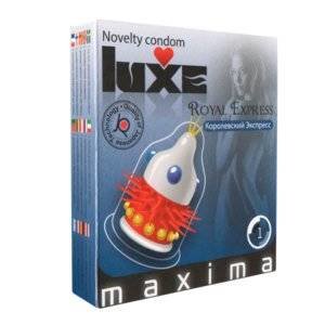 Презервативы Luxe Maxima Королевский Экспресс 1 шт.
