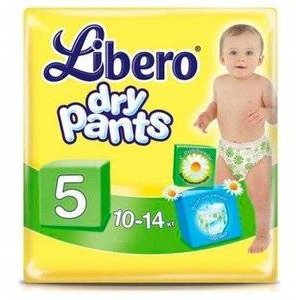 Подгузники-трусики Libero Dry Pants 5 (10-14 кг) 32 шт.