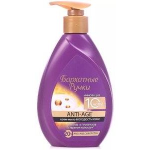 Крем-мыло жидкое Бархатные Ручки Anti-Age Молодость кожи 240 мл