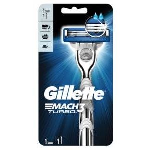 Бритва мужская Gillette Mach-3 Turbo с 1 сменной кассетой