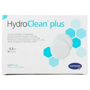 Повязка Hartmann HydroСlean Plus гидроактивная круглая 5,5 см 10 шт.