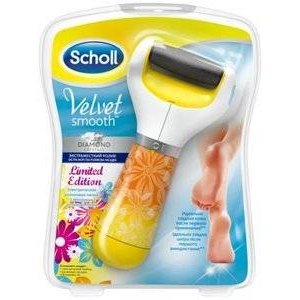 Электрическая роликовая пилка Scholl Velvet Smooth с бриллиантовой крошкой Limited Edition 1 шт.