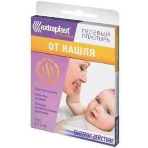 Пластырь от кашля Extraplast Aroma 3 шт.