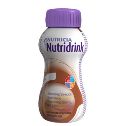 Жидкая смесь Nutridrink Шоколад 200 мл бутылочка 1 шт.