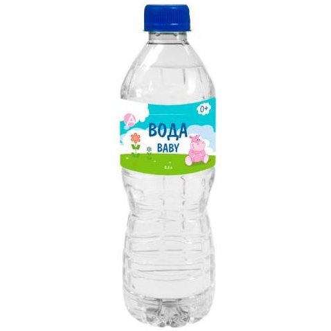 Вода питьевая детская негазированная высшей категории 0,5 л