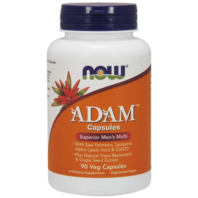 Витаминно-минеральный комплекс Now Foods Adam капсулы 90 шт.
