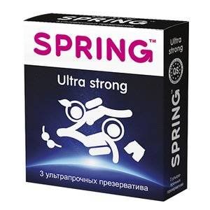 Презервативы Spring Ultra Strong ультрапрочные 3 шт.