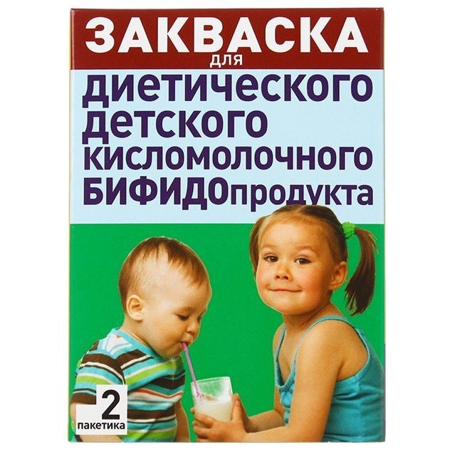 Закваска Эвиталия Детские диетические бифидопродукты 2 г саше 2 шт.