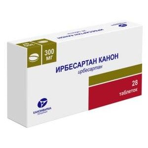 Ирбесартан Канон таблетки 300 мг 28 шт.