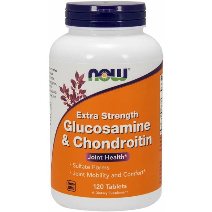 Глюкозамин с хондроитином Now Foods таблетки 1200 мг 120 шт.