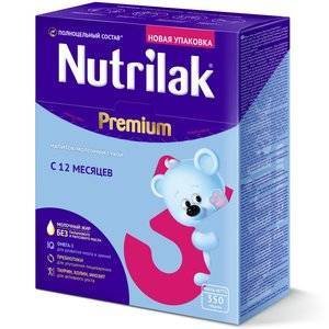 Nutrilak 3 Premium Сухая молочная смесь с 12 мес., 350 г