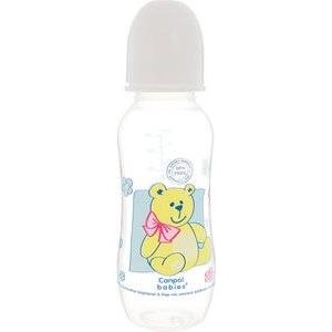 Бутылочка Canpol Babies с силиконовой соской белый 12 мес+ 330 мл