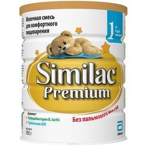 Similac Premium 1 Смесь сухая молочная от 0 до 6 мес., 900 г