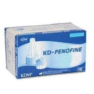 Иглы для инсулиновых шприц-ручек Kd-penofine 31g 0.25х6 мм 100 шт.