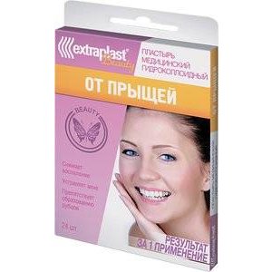 Пластырь Extraplast Beauty от прыщей 24 шт.