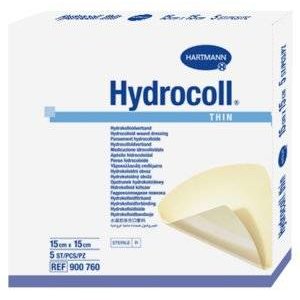 Повязка Hartmann Hydrocoll Thin гидроколлоидная 15 см х 15 см 5 шт.