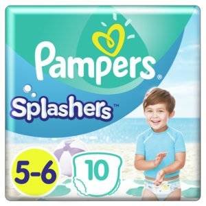 Трусики для плавания Pampers Splashers размер 5-6 10 шт.