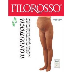 Колготки для беременных Filorosso Lux 1 класс размер 5 40 ден бежевые
