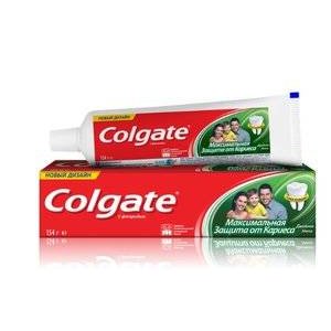 Зубная паста Colgate максимальная защита от кариеса двойная мята 100 мл