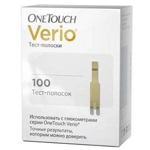 One Touch Verio Тест-полоски 100 шт.