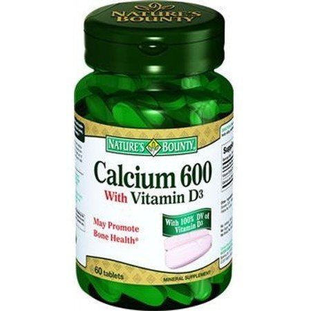 Natures Bounty кальций 600 с витамином Д таблетки 60 шт.
