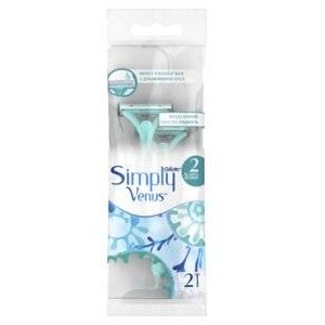 Бритва женская Gillette Simply Venus-2 одноразовая 2 шт.