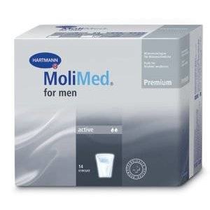 Вкладыши урологические для мужчин Hartmann Molimed For men Premium Active 14 шт.