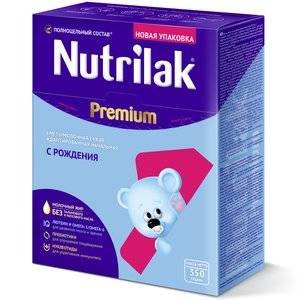 Nutrilak 1 Premium Сухая молочная смесь с 0 мес., 350 г