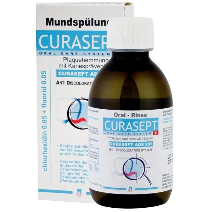 Жидкость для полоскания Curaprox curasept хлоргексидин 0,12% 200 мл