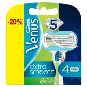 Сменные кассеты Gillette Venus Extra Smooth 4 шт.