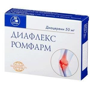 Диафлекс Ромфарм капсулы 50 мг 30 шт.