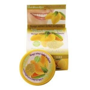 Зубная паста 5 Star Cosmetic отбеливающая травяная с экстрактом манго 25 г