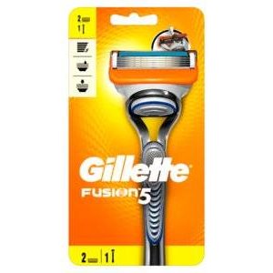 Бритва мужская Gillette Fusion с 2 сменными кассетами