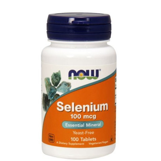 Селениум Now Foods таблетки 100 мкг 100 шт.
