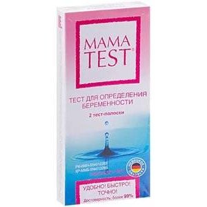 Mama Test Тест для определения беременности N2