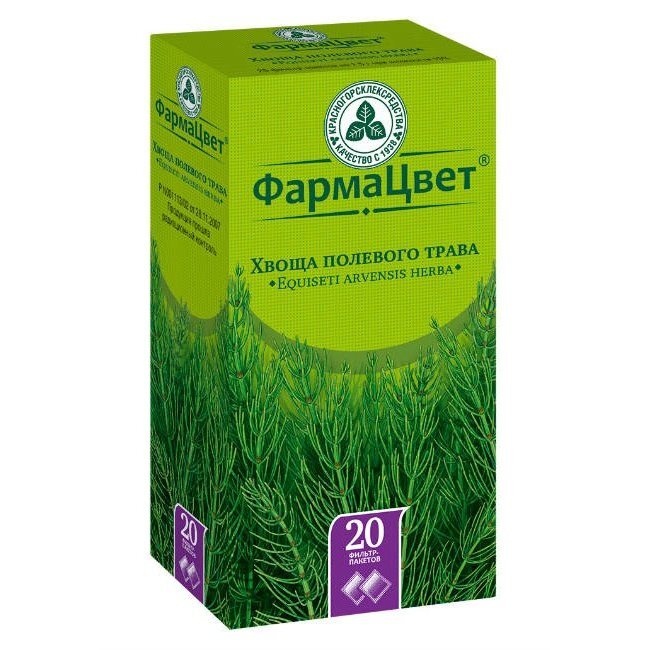 Хвоща полевого трава фильтр-пакеты 1,5 г 20 шт.