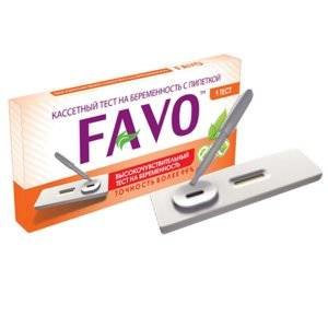 Favo Тест для определения беременности (тест-кассета с пипеткой) 1 шт.