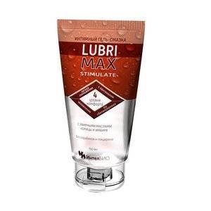 Интимный гель-смазка LubriMax Stimulate с эфирными маслами корица/имбирь 150 мл
