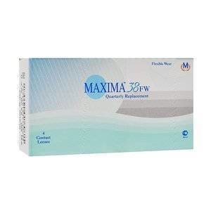 Контактные линзы Maxima 38 FW -3.50/8.6/14.0 квартальные 4 шт.