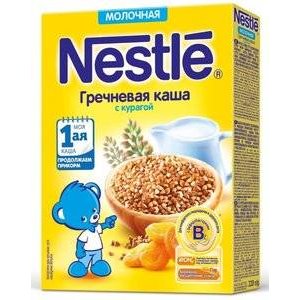 Каша молочная Nestle гречневая с курагой с 6 мес. 220 г