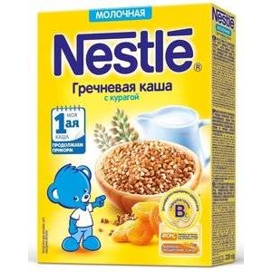 Каша молочная Нестле (Nestle) гречневая с курагой с 6 мес. 220 г