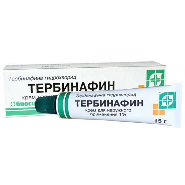Тербинафин крем 1% туба 15 г