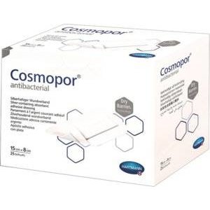 Повязка Hartmann Cosmopor Antibacterial самоклеящаяся 15х8 см 25 шт.