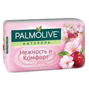 Мыло Palmolive Натурэль Нежность и комфорт цветок вишни 90 г