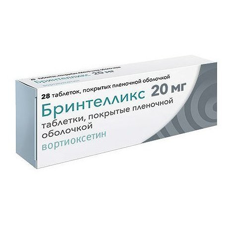 Бринтелликс таблетки 20 мг 28 шт.