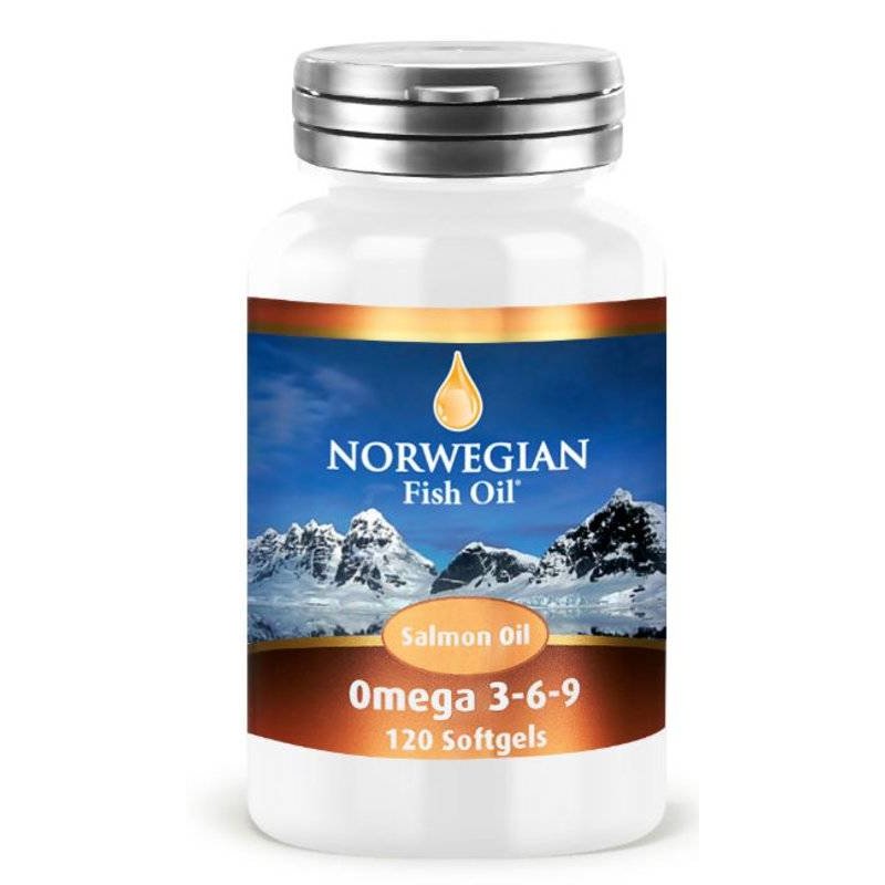 Омега-3 Norwegian Fish Oil масло лосося капсулы жевательные 120 шт.