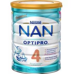 Смесь сухая молочная NAN 4 Optipro с 18 мес. 800 г