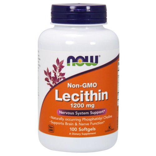 Лецитин Now Foods Тройная сила капсулы 1200 мг 100 шт.