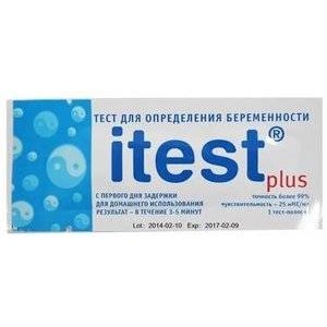 I-Test Plus Тест для определения беременности 1 шт.