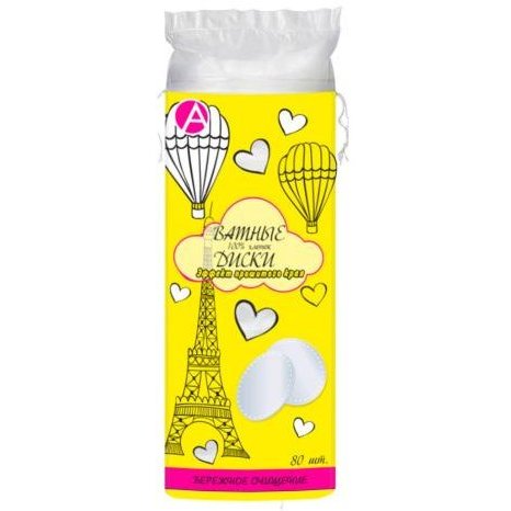 Диски ватные прошивка 80 шт.